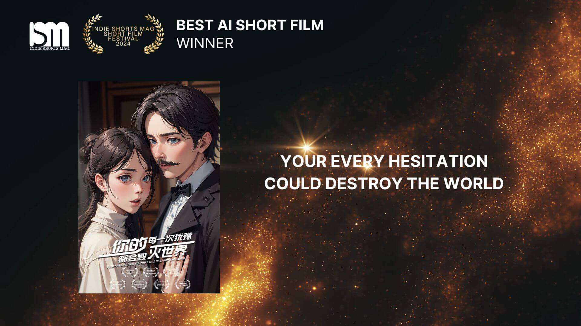 Indie Shorts Shorts Mag Short Film Festival (ISMSFF) 2024 - Best AI Short Film - Winner